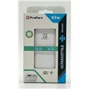 CARICA RETE PD 65W SMALL 1TYPE-C + 1USB ULTRASLIM WHITE