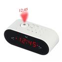 RADIOSVEGLIA DIGITALE C/PROIEZ.LED RS-137 WHITE