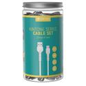 KIT BARATTOLO 30 CAVI USB/TYPE-C