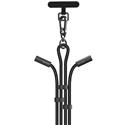 LACCIO COLLO CORDA/CAVO DATI LIGHTNING - TYPE-C 1,6MT 27W PD BLACK