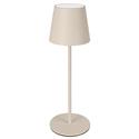 LAMPADA LED DA TAVOLO AGATA RIC. DIMM. TOUCH IP54 SABBIA
