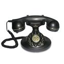 TELEFONO FISSO VINTAGE 10 NERO