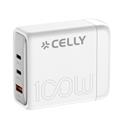 CARICA RETE PD 100W GAN PS3GAN100WWH 2USB-C + 1USB WHITE