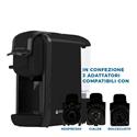 MACCHINA DA CAFFE' ICP310B 3IN1 NESPRESSO-DOLCEGUSTO-ESA44-BEV. FREDDE 0,6L BLACK