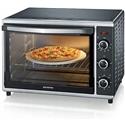 FORNO ELETTRICO STATICO 42L 2058000 1800W C/PIETRA REFRATTARIA PIZZA BLACK