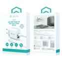 CARICA RETE 12W 2USCITE 2,4A + 5V 12 WATT + CAVO USBA/TYPE-C WHITE