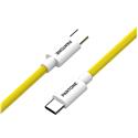 CAVO DATI TYPE-C - TYPE-C 1,5MT 60W PD YELLOW