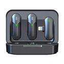 MICROFONO DOPPIO WIRELESS C/ RICEVITORE LIGHTNING