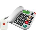 TELEFONO FISSO KXT481 + TELECOMANDO SOS WHITE