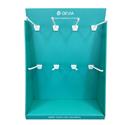 ESPOSITORE DA BANCO 8 GANCI DEVIA IN CARTONE 391X541X135 MM