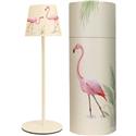 LAMPADA LED DA TAVOLO ALEA INT/EST DULAC COLLECTION FG FENICOTTERO