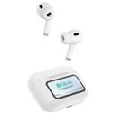 AURICOLARI BLUETOOTH STEREO TWS AI PRO4 5.4 EM417 ANC C/DISPLAY WHITE
