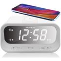 SVEGLIA DIGITALE SVE 236WI C/RICARICA WIRELESS/USB WHITE