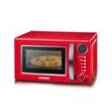 FORNO MICROONDE 20LT 700W + GRILL RETRO' MOD. MW7893 RED