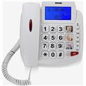 TELEFONO FISSO BRAVO 90 LCD BIANCO