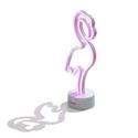LAMPADA NEON DA TAVOLO FLAMINGO