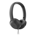 CUFFIA TPV UH 201 BK C/FILO CON MICROFONO BLACK