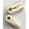 ANTITACCHEGGIO BIANCO PER GANCIO 6MM SCAT. 100PZ