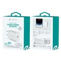 CARICA RETE PD 20W 1TYPE-C SMALL WHITE