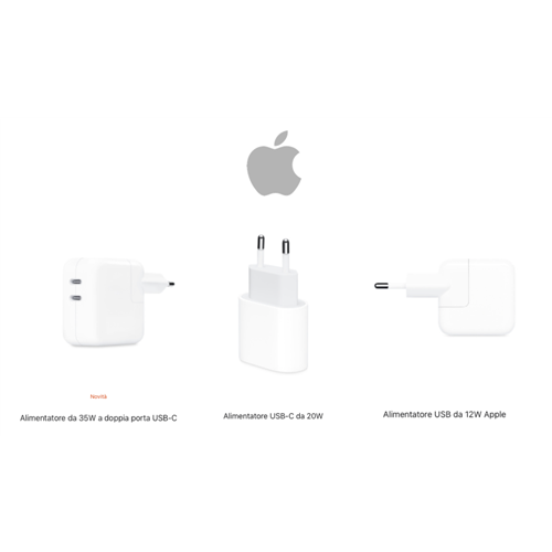 APPLE CARICA RETE